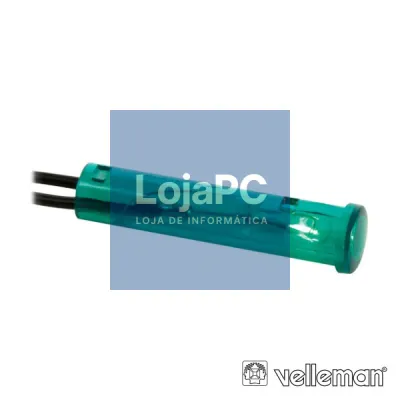 LUZ PILOTO REDONDO VERDE 24V 7MM VELLEMAN
