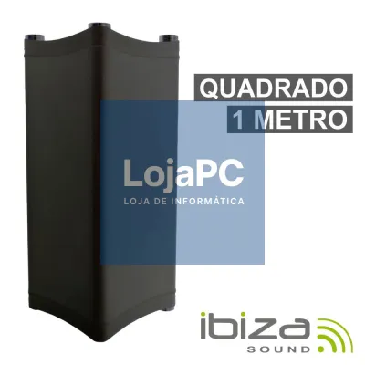 Licra P/ Estruturas Quadradas C/ 1M 190g/M² Preto IBIZA