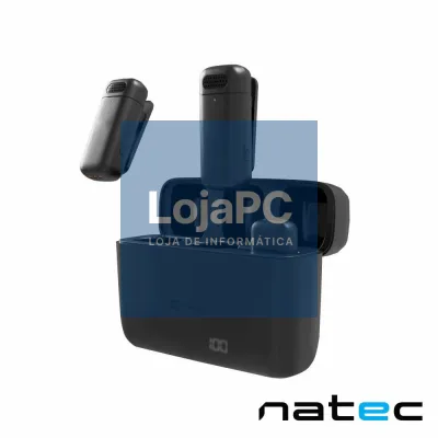 Microfones Lapela HOPPER S/ Fios C/ Receptor LIGHTNING NATEC