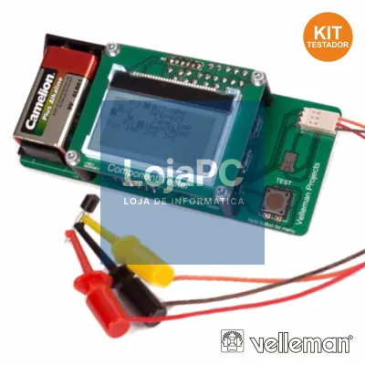KIT P/ TESTE DE COMPONENTES VELLEMAN