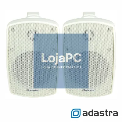 Conjunto De 2 Colunas 4" 60W IP44 Branco ADASTRA