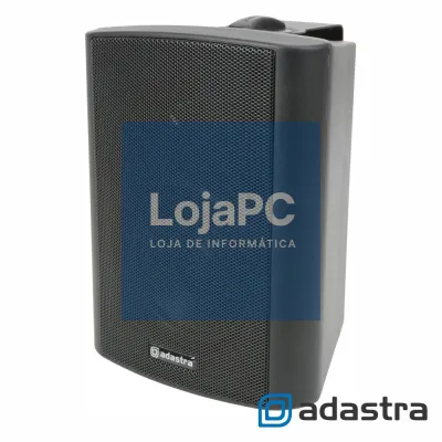 Coluna Interior Parede 100V 4" 20W/70W Preta ADASTRA