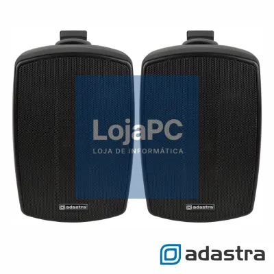 Conjunto De 2 Colunas 4" 60W IP44 Preto ADASTRA