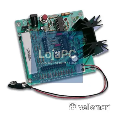 KIT CARREGADOR DE BATERIAS UNIVERSAIS VELLEMAN
