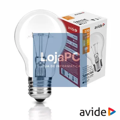 Lâmpada E27 40W Globo 2700K 270lm AVIDE
