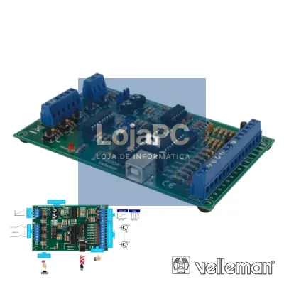 KIT PLACA DE INTERFACE USB P/ TESTES VELLEMAN