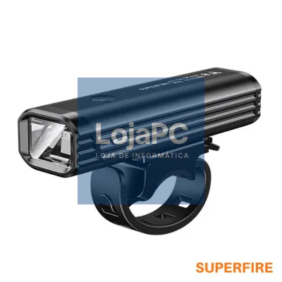 Luz LED 5W Dianteira/Traseira P/ Bicicleta IP44 SUPERFIRE