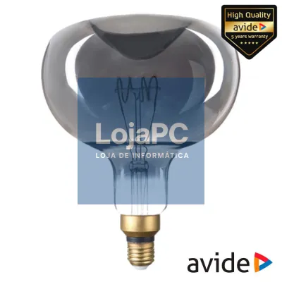Lâmpada E27 6W 230V Filamento 2400K 150lm Smoky AVIDE