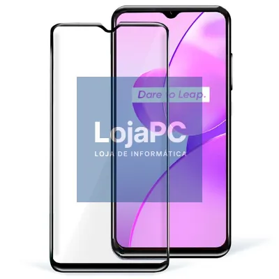Tempered Glass Screen Protector COOL for Realme C31 / C35 / C30 / C33 / Oppo A17 (FULL 3D)