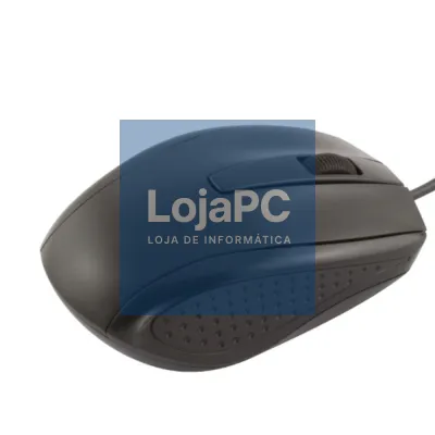 Rato Óptico C/ Fios 1000DPI USB Preto