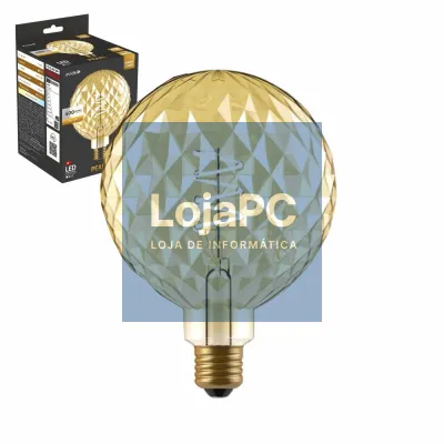 Lâmpada E27 4.9W 230V Filamento 2200K 400lm Dimável Pearl