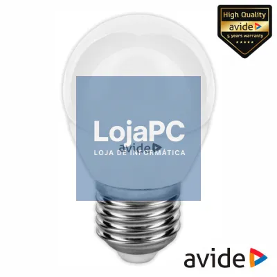 Lâmpada LED E27 GLOBO 3W 230V 3000K 240lm Value Range AVIDE