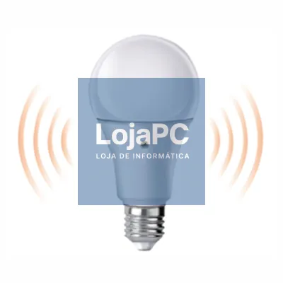 Lâmpada E27 9W 230V 6500K IP20 C/ Sensor Crepuscular