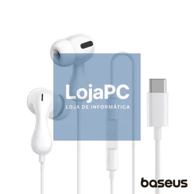 Auscultadores Stereo C/ Fios E Microfone Encok CZ20 BASEUS