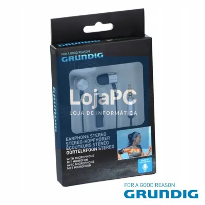 Auscultadores Stereo C/ Fios GRUNDIG