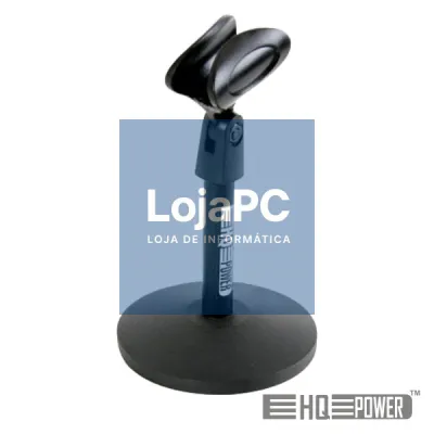 SUPORTE P/ MICROFONE DE MESA HQ POWER