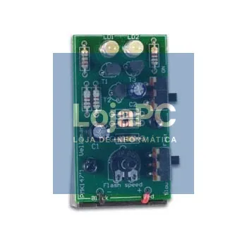 KIT ESTROBOSCÓPIO C/ 2 LEDS BRANCOS VELLEMAN
