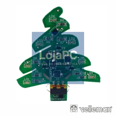KIT ÁRVORE DE NATAL USB SMD VELLEMAN