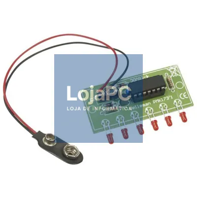 KIT MINI CHASER DE 6 LEDS VELLEMAN