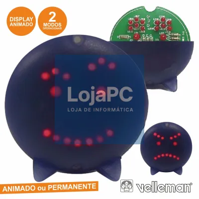 KIT DISPLAY LEDS ANIMADOS ELECTRONICO VELLEMAN