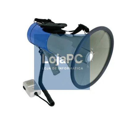 MEGAFONE DE 25W C/SIRENE VELLEMAN