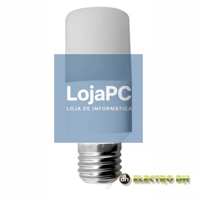 Lâmpada LED E27 Stick T38 10W 230V 6500K 900lm Edh