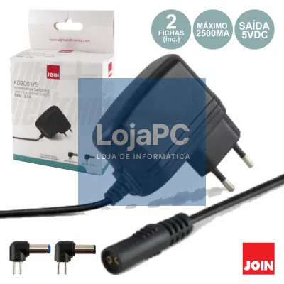 ALIMENTADOR SWITCHING 5V 2.5A JOIN