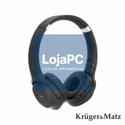 Auscultadores Bluetooth S/ Fios C/ Mic WAVE 2 KrugerMatz