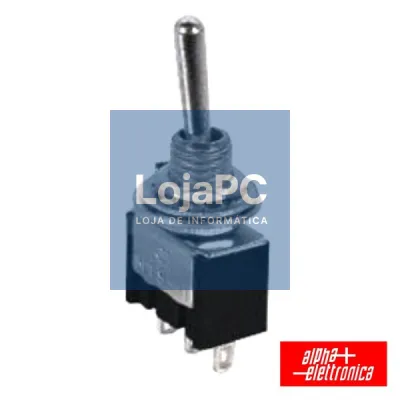 INTERRUPTOR ALAVANCA MINIATURA ON-OFF-ON PAINEL