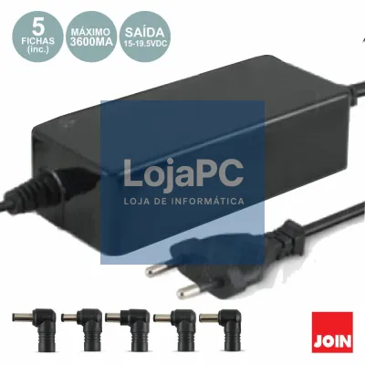 ALIMENTADOR COMPACTO 15-19.5V 3.6A 70W JOIN