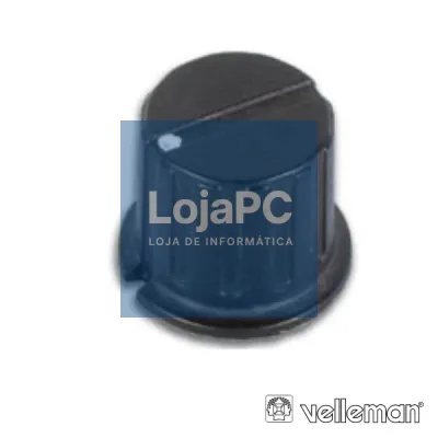 BOTÃO PRETO C/ PONTO BRANCO 24.5x6MMM