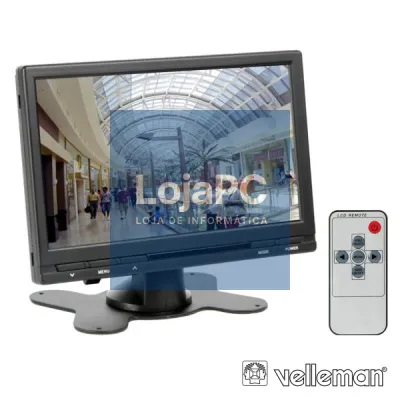 MONITOR DIGITAL TFT-LCD 7" C/ COMANDO DISTANCIA 16:9 4:3