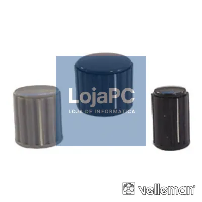 BOTÃO PRETO C/ LINHA BRANCA 20x16MM