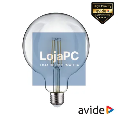 Lâmpada LED E27 Globo Filamento 12W 240V 3000K 1560lm AVIDE