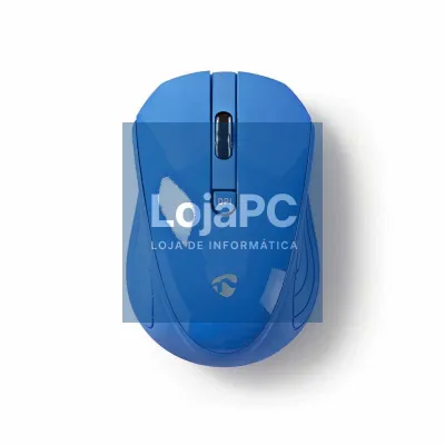 Rato S/ fios 1000 dpi 3 botões Azul NEDIS