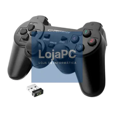 Comando PC/PS3 Gaming S/ Fios 2.4GHz