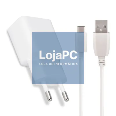 Alimentador Comutado USB 2.1A + Cabo USB-C