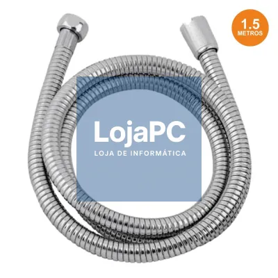 BICHA FLEXÍVEL P/ DUCHE 1.5M INOX