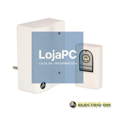CAMPAINHA S/ FIOS C/ COMANDO 230V 16 MELODIAS EDH