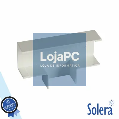 Ramificação em T 10x16 P/ Calha Técnica SOLERA