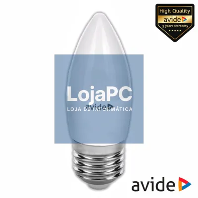 Lâmpada LED E27 Vela 6.5W 230V 3000K 806lm AVIDE