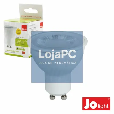 Lâmpada LED GU10 Dimável 7W 50º 230V 3000K 595lm JOLIGH