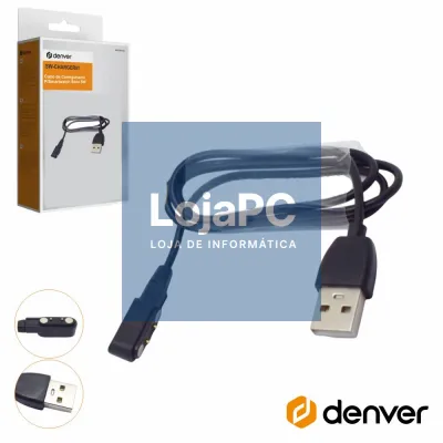 Cabo USB P/ Carregamento SmartWatch DENVER