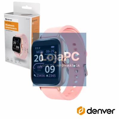 SmartWatch P/ Android iOS Rosa DENVER