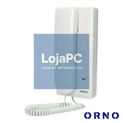 Intercomunicador Branco P/ Série FOSSA/ENSIS ORNO