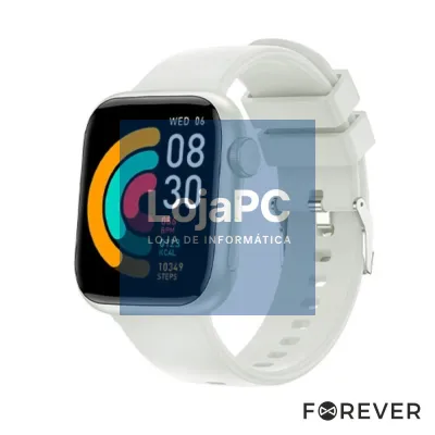 SmartWatch P/ Android iOS IGO Watch 3 IP65 BT5.0 Branco