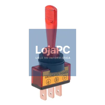 Interruptor Alavanca Unipolar On-Off 20A / 12V