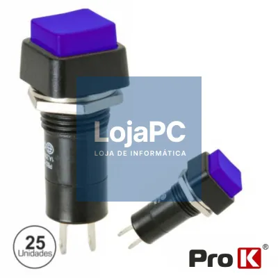 INTERRUPTOR PRESSÃO ON-OFF 25X PROK