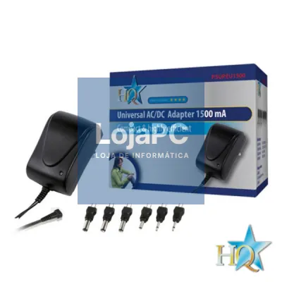 ALIMENTADOR COMPACTO COMUTADO 3-12V 1.5A 18W