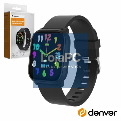 Smartwatch Bluetooth 1.75" Criança Preto DENVER